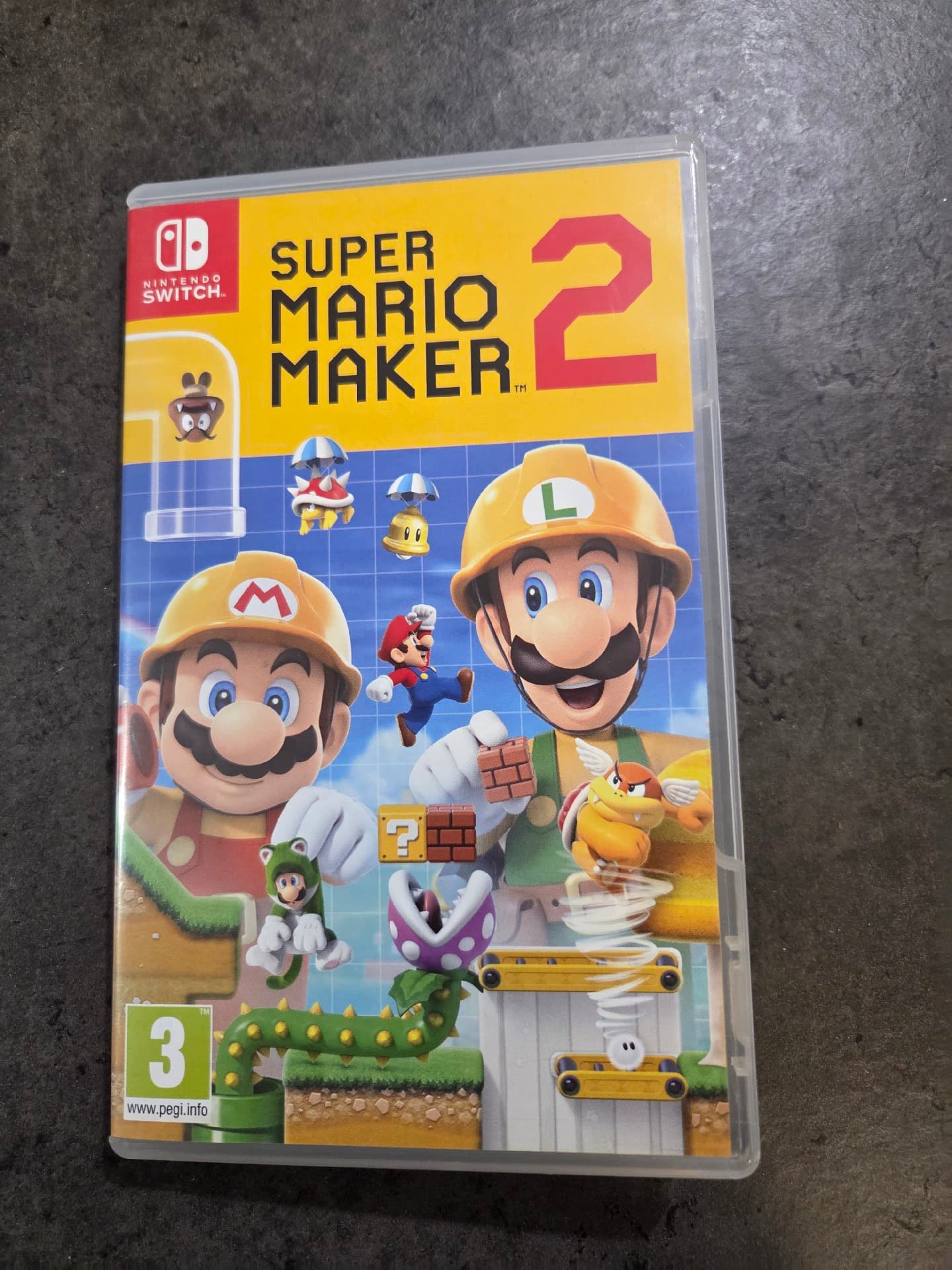 Jeu switch super mario maker 2